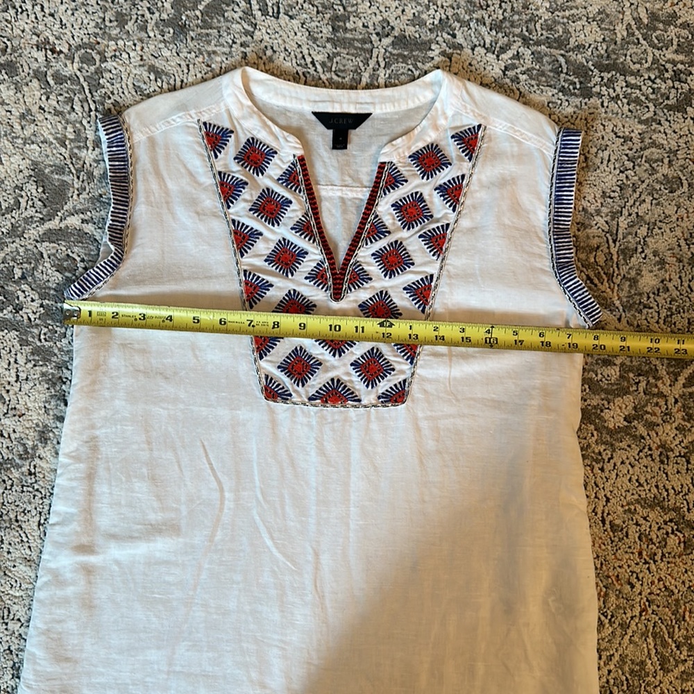 JCrew Linen Top - Picture 8 of 11